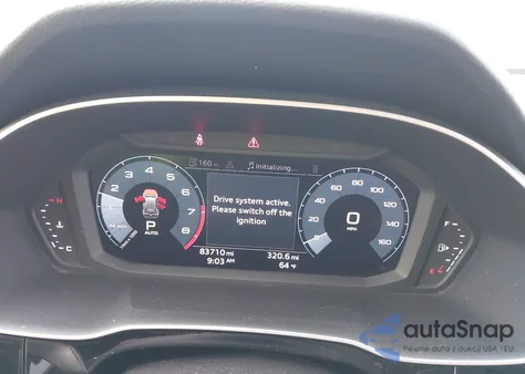 2019 Audi Q3 2.0T S Line Premium из США, поврежденный, VIN WA1DECF33K1083324